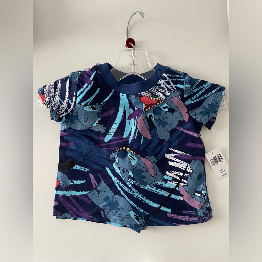 Stitch baby boy set